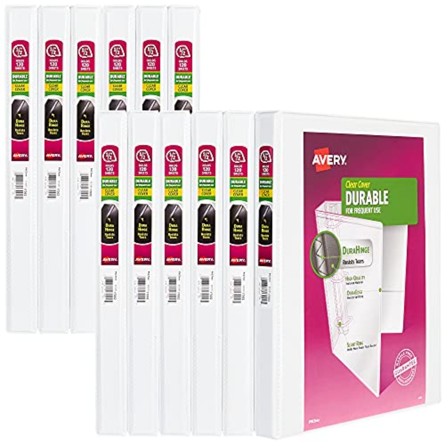 Home Office With View - Durable View 3 Ring Binders Slant