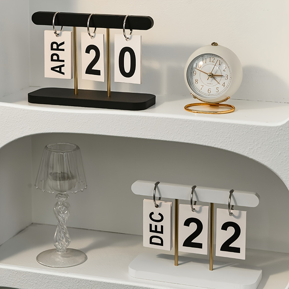 Home Office With View - Nordic Style Page-Turning Desk Calendar –