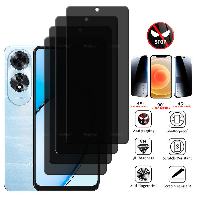 Monitor Privacy Screen - 1/2/3/4Pcs For OPPO A60 Glass OPPO