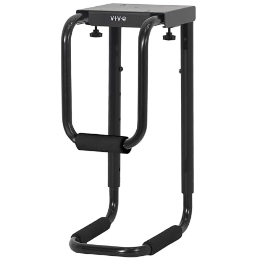 Home Office Vivo - VIVO Heavy Duty Adjustable Under-Desk PC