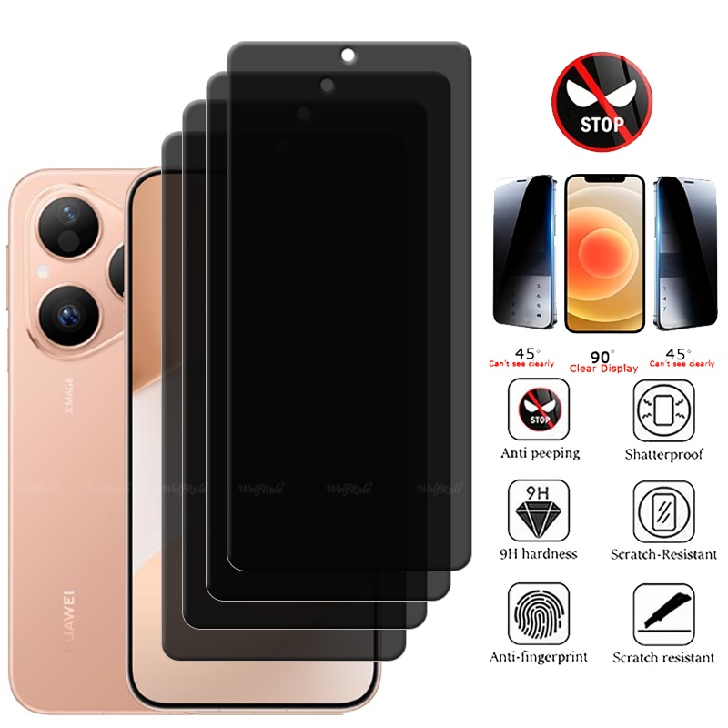 Monitor Privacy Screen - 1/2/3/4Pcs For Huawei Pura 80 Glass