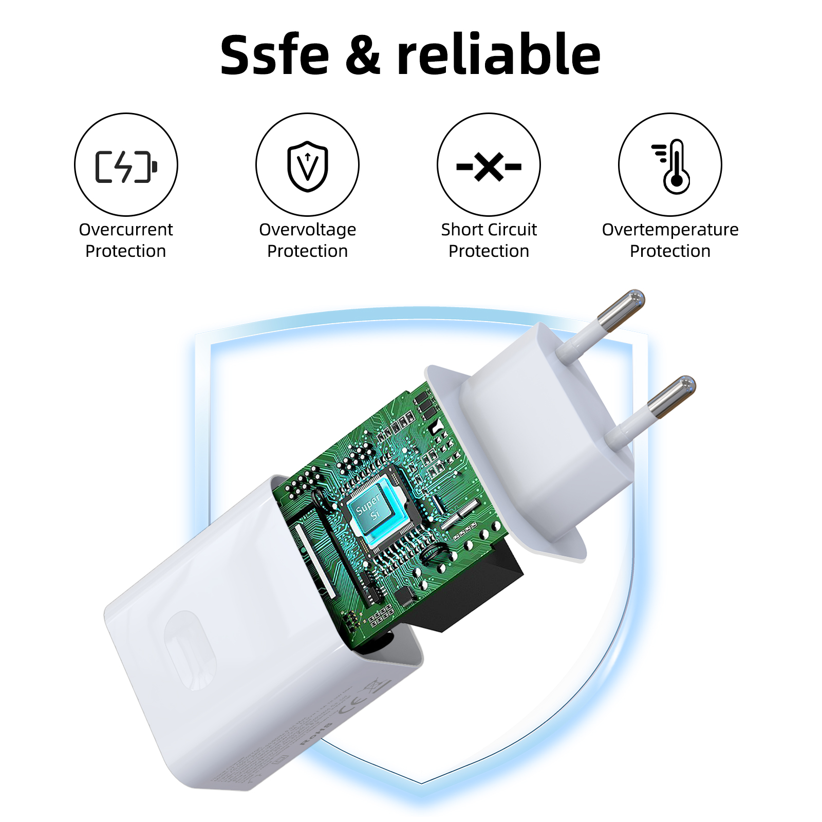 EU 18W QC3.0 Fast USB Wall Cha - Home Office Vivo recension och pris