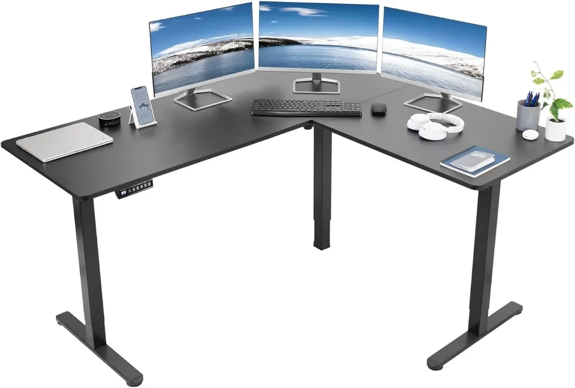 VIVO Corner Standing Desk, 63  - Home Office Vivo recension och pris