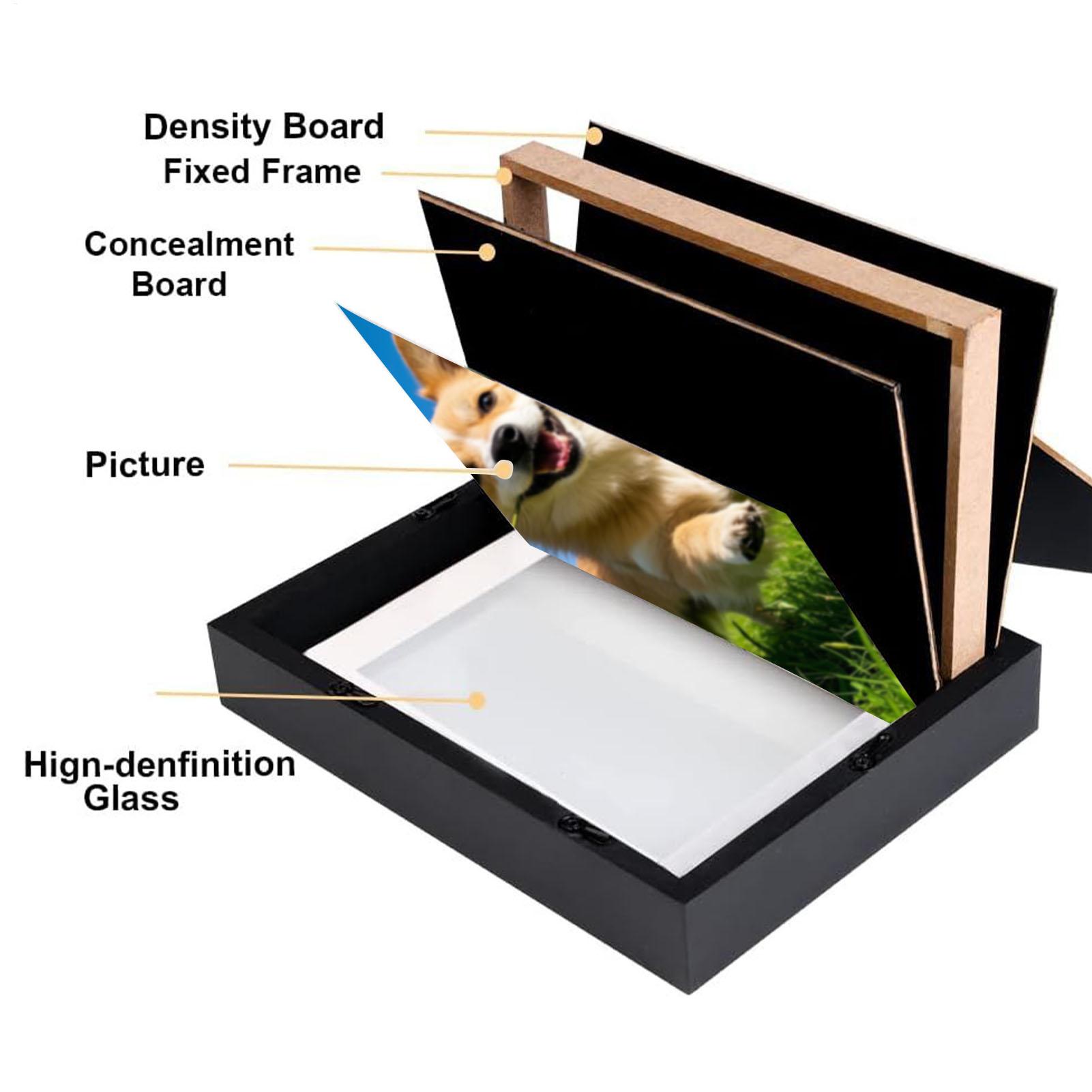 Portable Photo Frame Spacious  - Home Office Passport recension och pris
