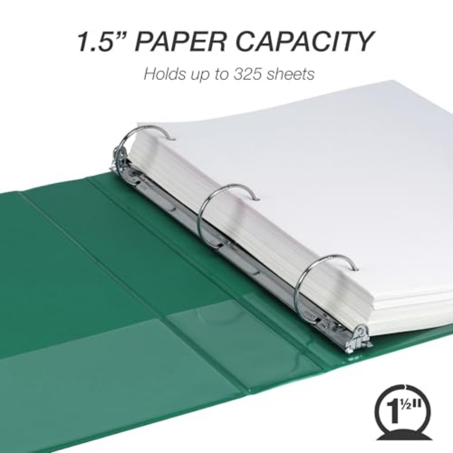 1.5 Inch 3 Ring Binder, Econom - Home Office With View recension och pris