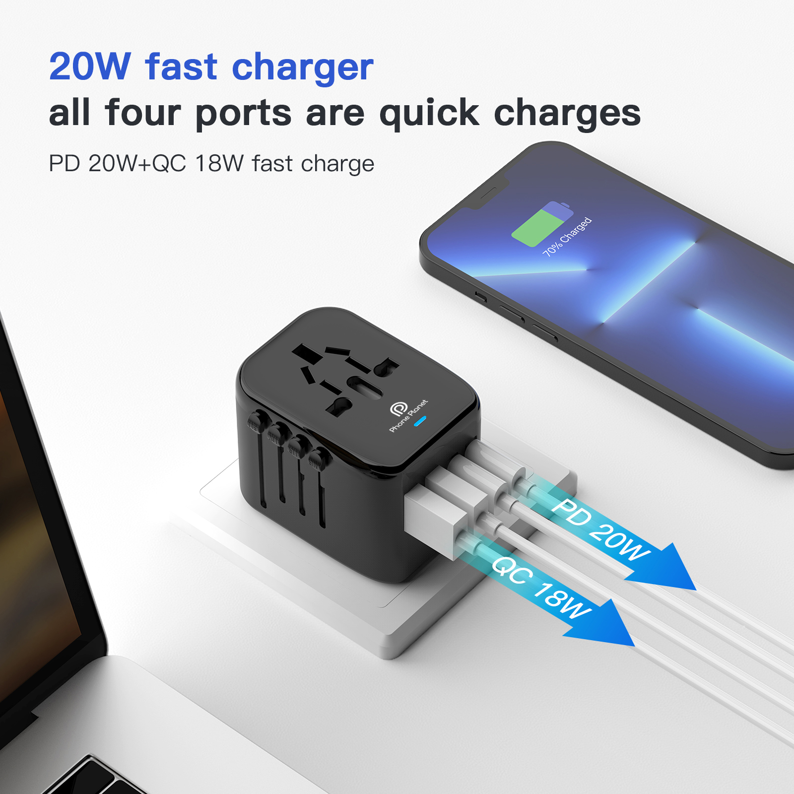 20W Smart Overload Protection  - Home Office Vivo recension och pris