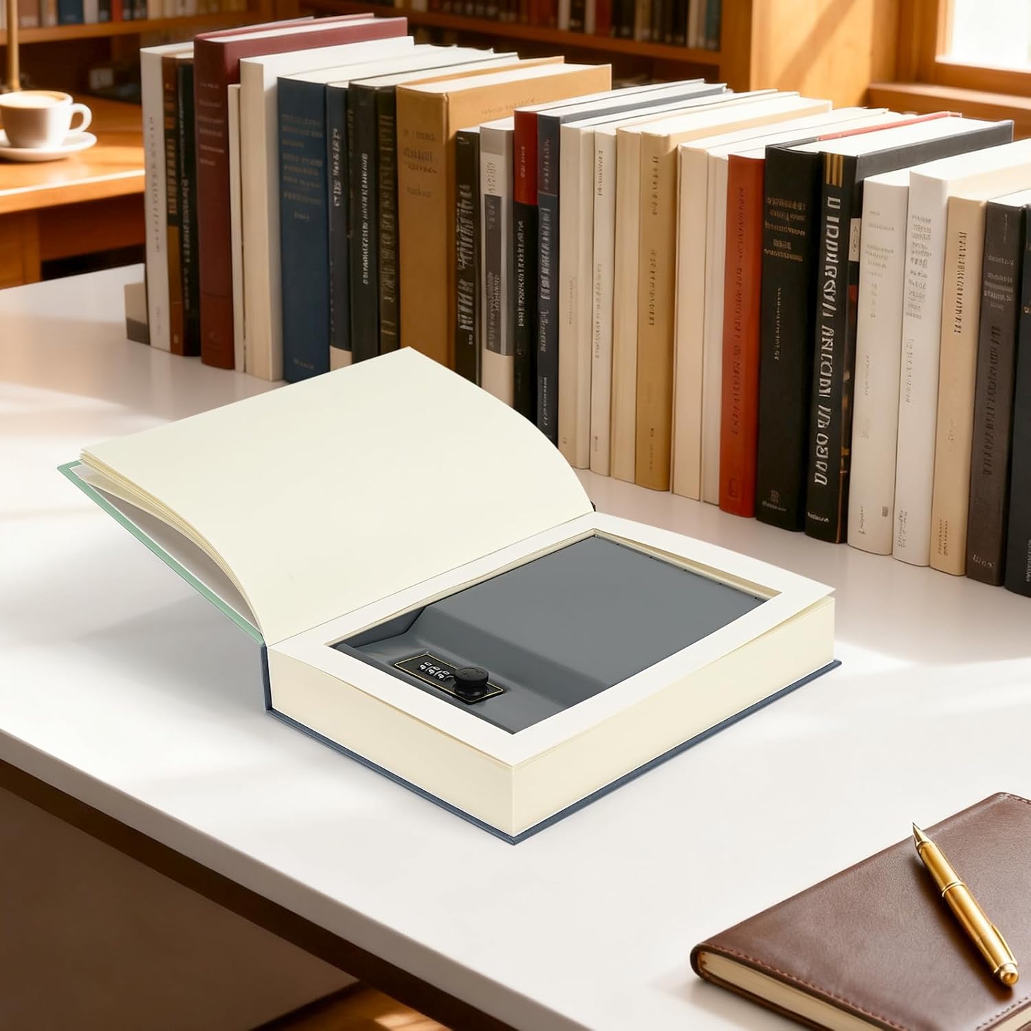 Decorative Book Safe with Comb - Home Office Passport recension och pris