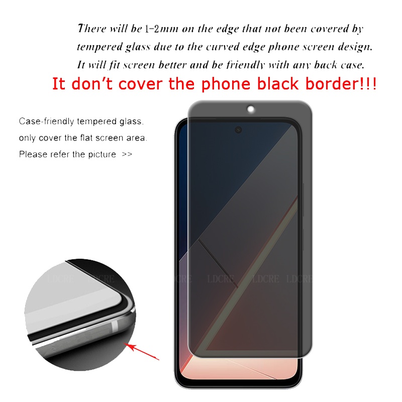 1/2/3/4Pcs For Xiaomi Poco M7  - Monitor Privacy Screen recension och pris