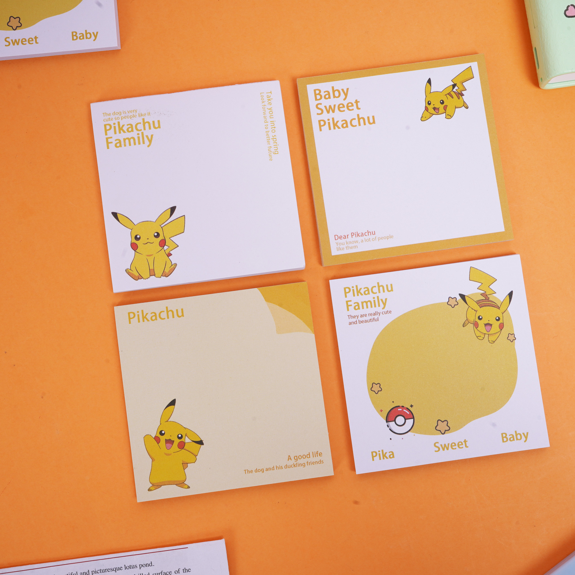 Cute Pikachu Ins Simple Sticky - Sticky Note Dispenser recension och pris