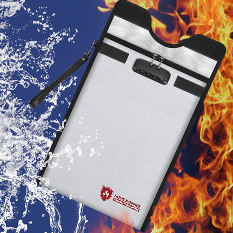 A4 Fireproof File Bag Waterpro - Home Office Passport recension och pris