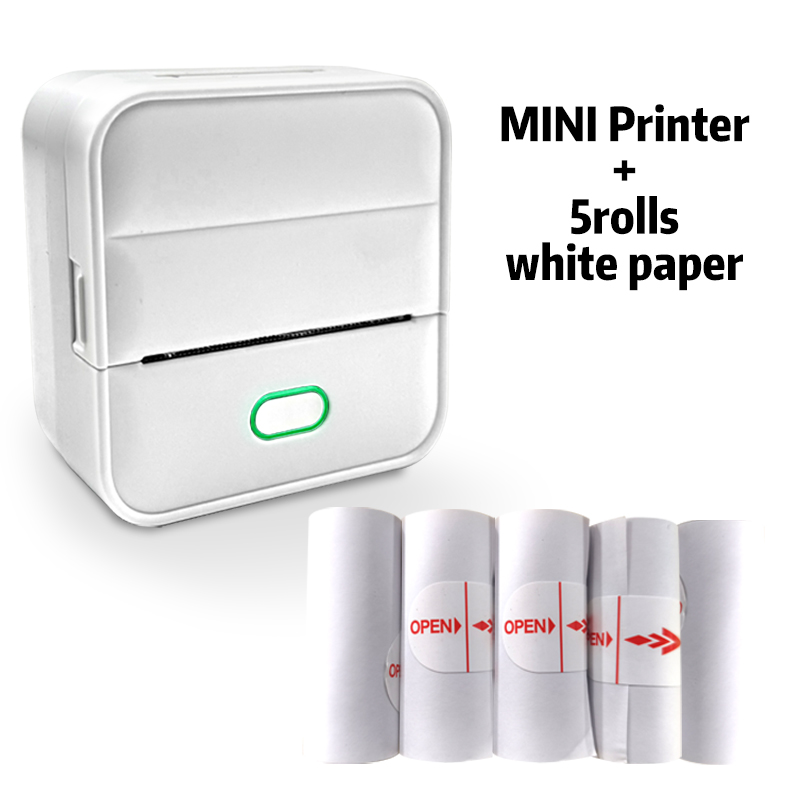 W-11 Portable Mini Pocket Labe - Laser Printer Home recension och pris