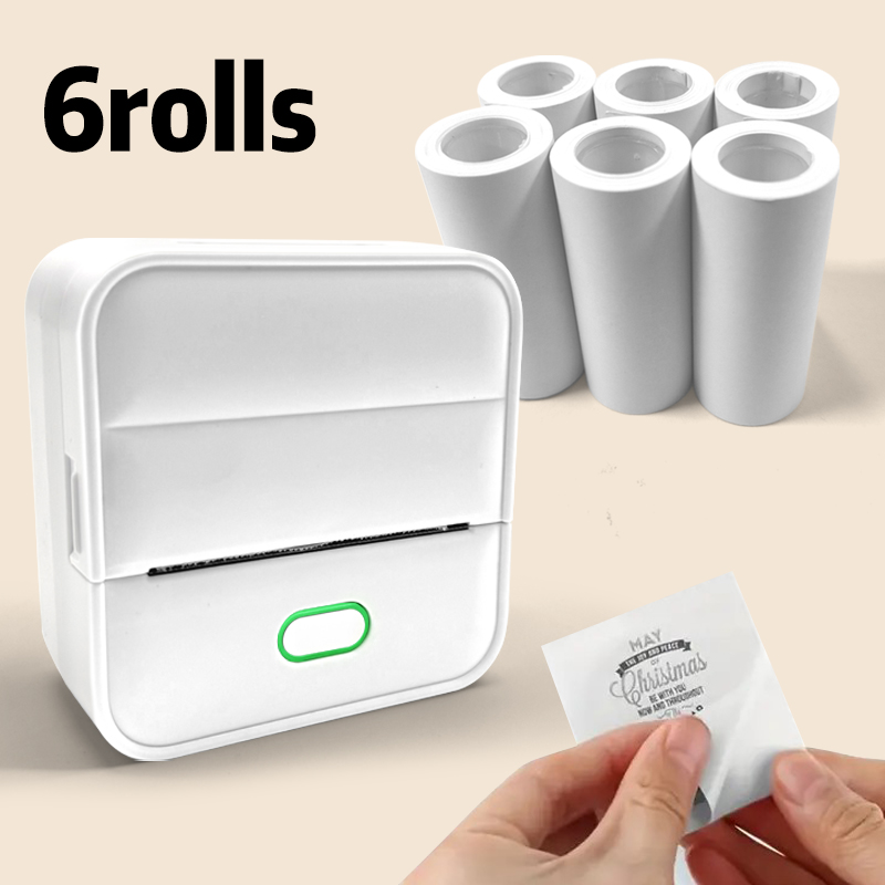 W-11 Portable Mini Pocket Labe - Laser Printer Home recension och pris