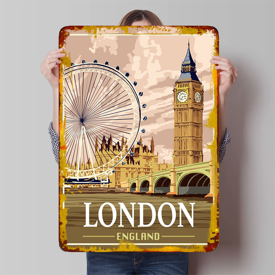London England Landmark Metal  - Home Office England recension och pris