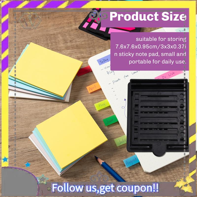 New Multifunctional Note Holde - Sticky Note Dispenser recension och pris