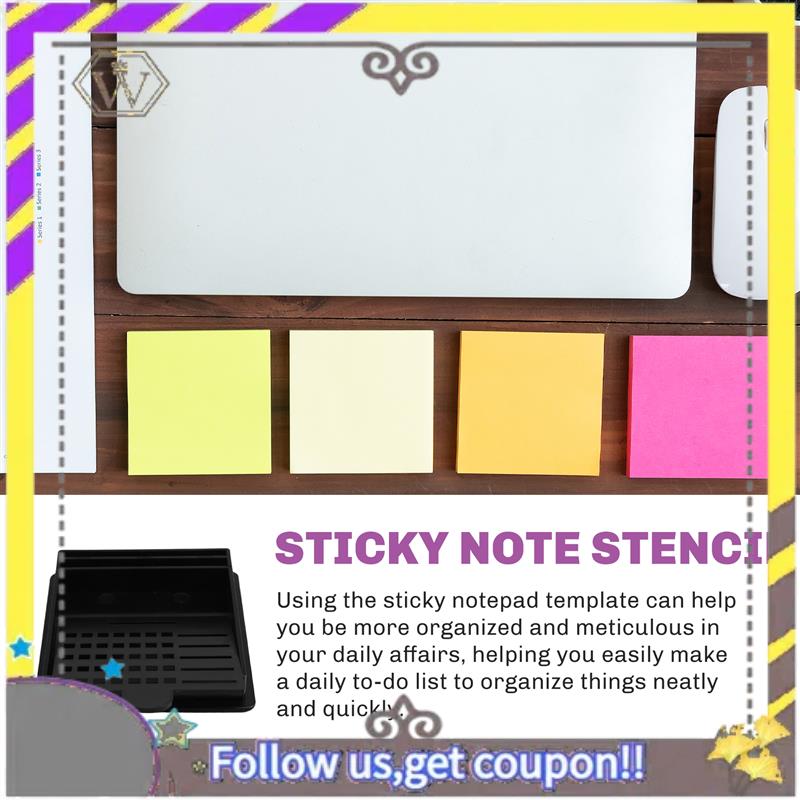 New Multifunctional Note Holde - Sticky Note Dispenser recension och pris