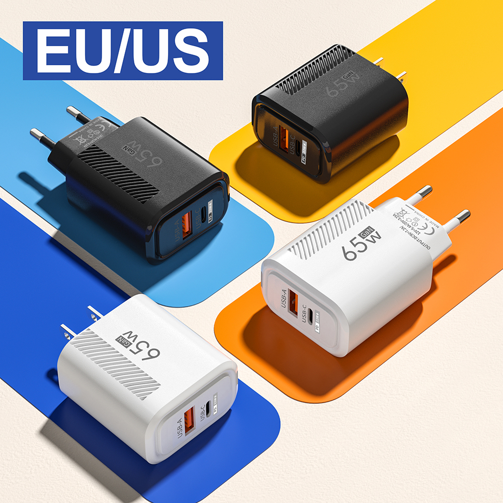 65W PD+QC 3.0 Fast Charger Des - Home Office Vivo recension och pris