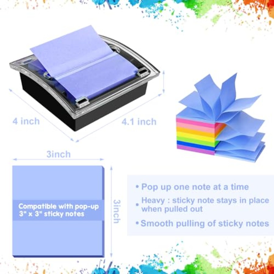 Pop Up Sticky Note Dispenser,  - Sticky Note Dispenser recension och pris