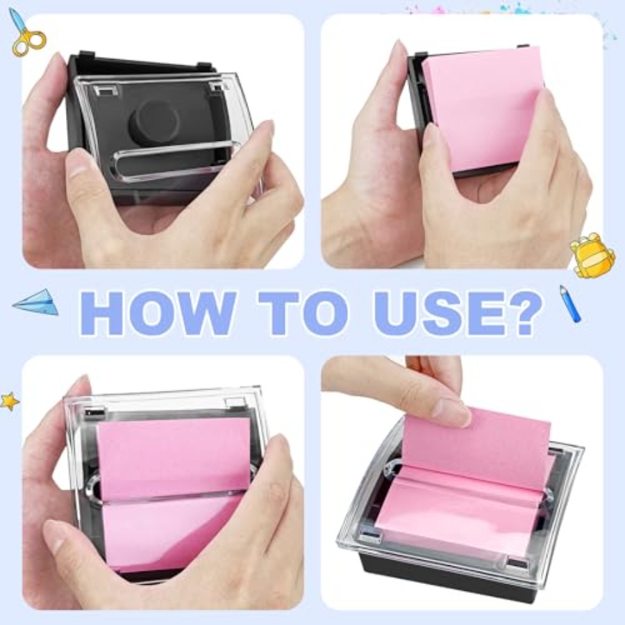 Pop Up Sticky Note Dispenser,  - Sticky Note Dispenser recension och pris