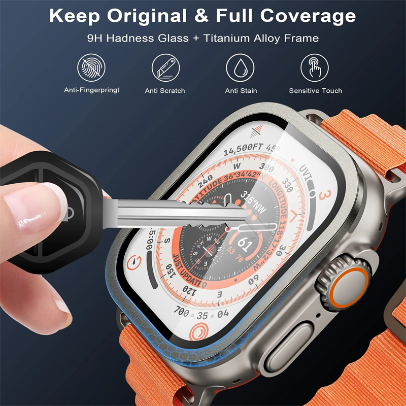 Tempered Glass for Apple Watch - Monitor Privacy Screen recension och pris