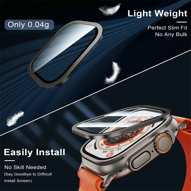 Tempered Glass for Apple Watch - Monitor Privacy Screen recension och pris
