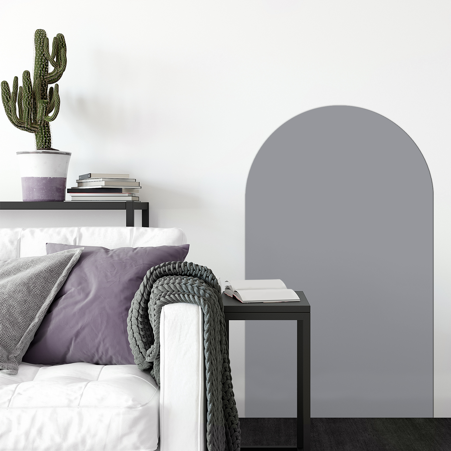 1 piece of arched decorative m - Whiteboard Magnetic recension och pris