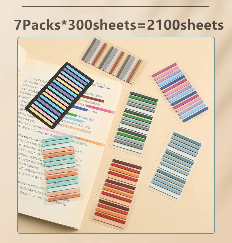 2100 Sheets Transparentes Stic - Sticky Note Dispenser recension och pris