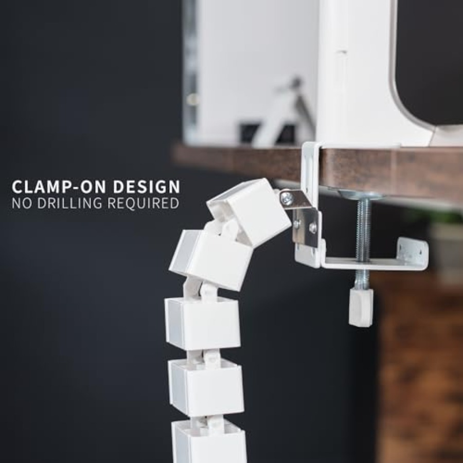 VIVO No Drill Clamp-on Desk Ve - Home Office Vivo recension och pris