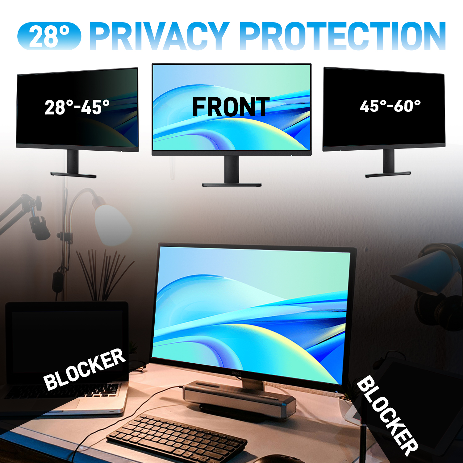 20 Inch Computer Privacy Scree - Monitor Privacy Screen recension och pris