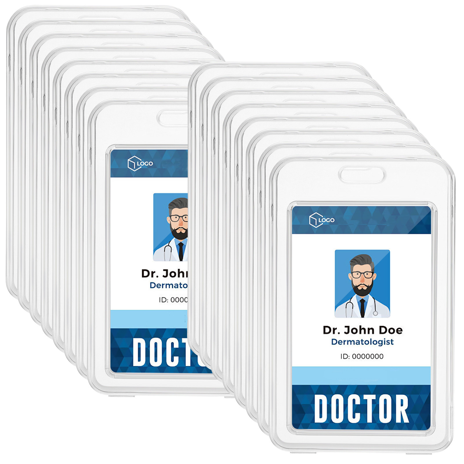 20Pcs Lightweight Frosted Id H - Home Office Passport recension och pris