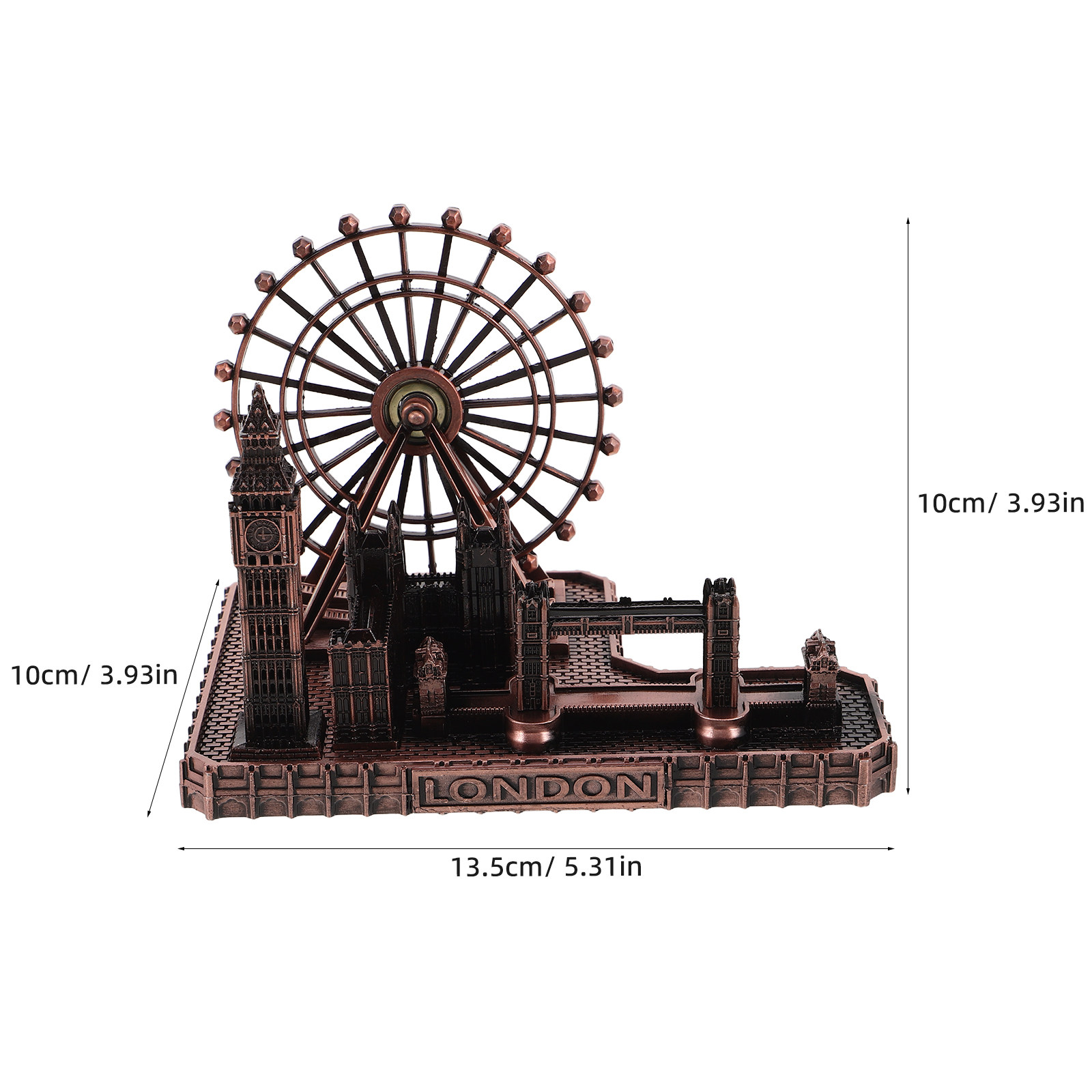 Intricate Metal London Sculptu - Home Office Icon recension och pris