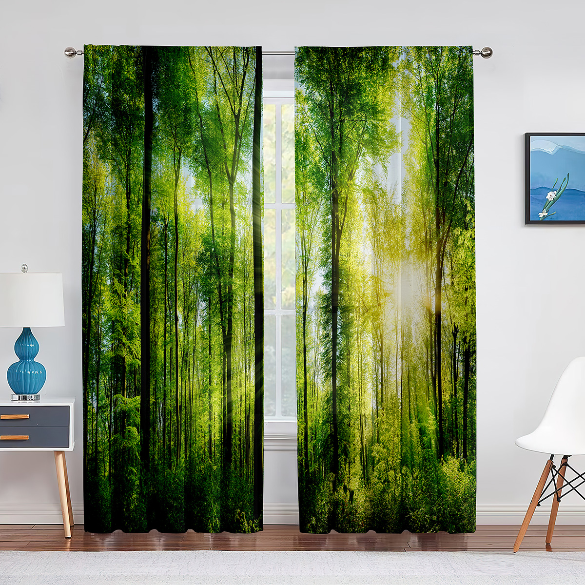 Woodland Forest Foliage Sunbea - Home Office With View recension och pris