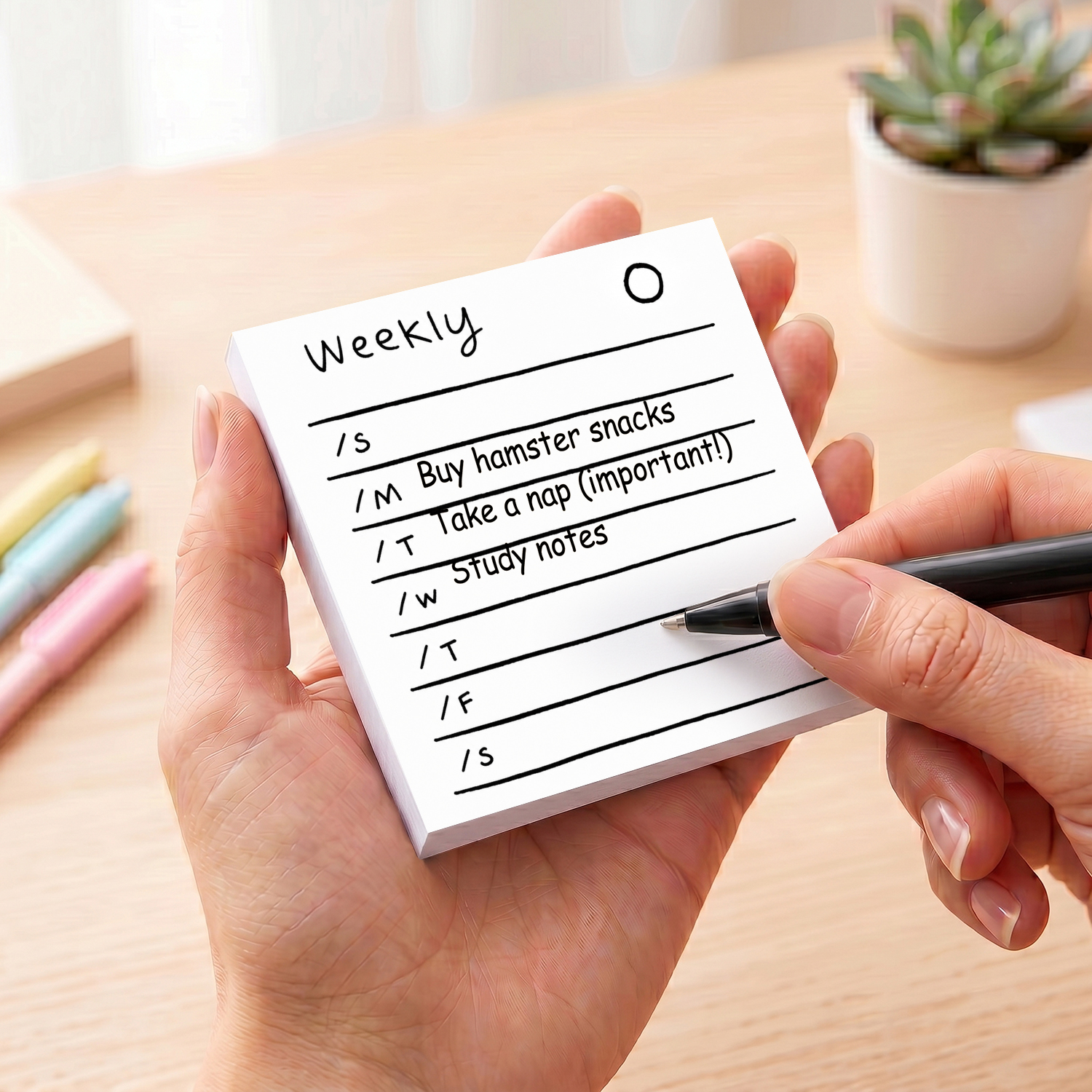 4pcs Sticky Notes 3x3 Inch, 75 - Sticky Note Dispenser recension och pris
