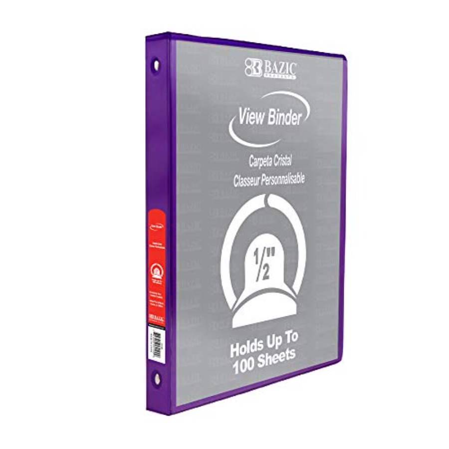 1/2 in 3-Ring View Binder, 2 P - Home Office With View recension och pris
