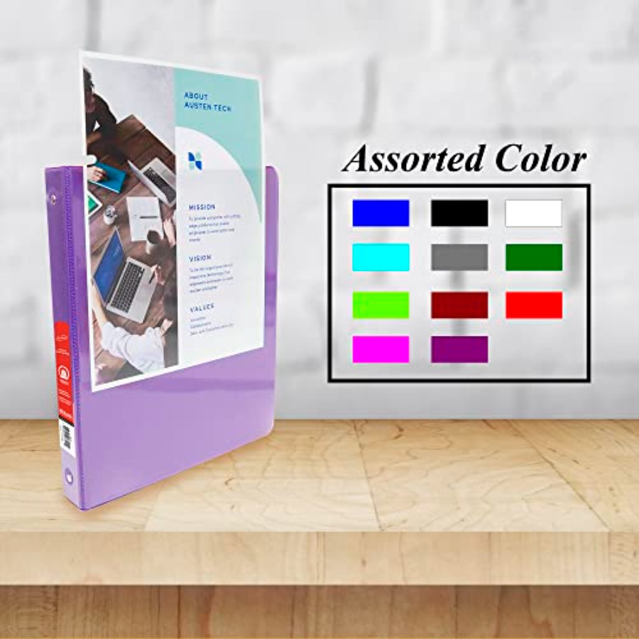1/2 in 3-Ring View Binder, 2 P - Home Office With View recension och pris