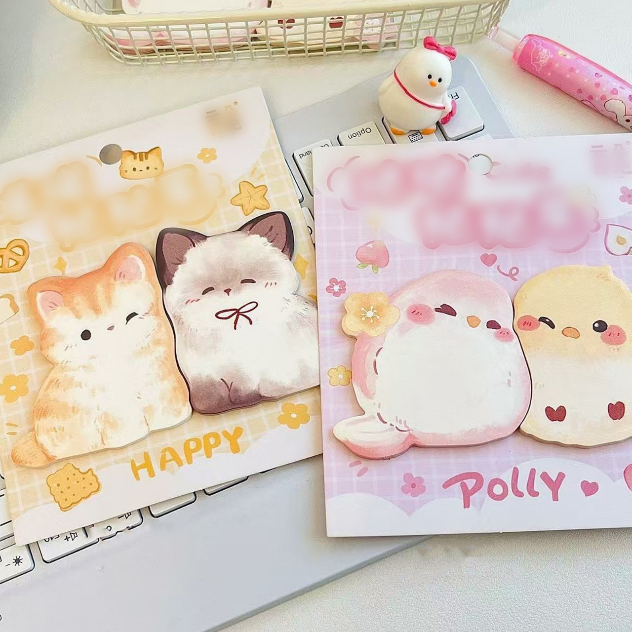 20 Sheets Cute Cartoon Animal  - Sticky Note Dispenser recension och pris