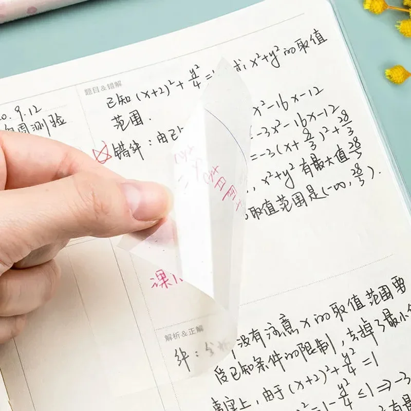 50Sheets/pcs Transparent Memo  - Sticky Note Dispenser recension och pris