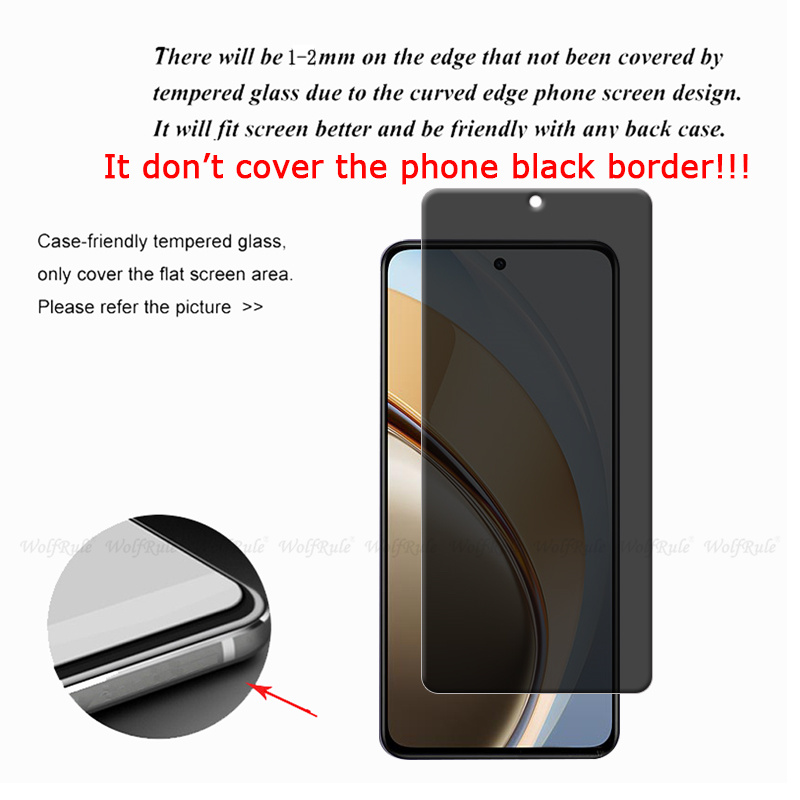 1/2/3/4Pcs For Vivo V40 Lite 5 - Monitor Privacy Screen recension och pris