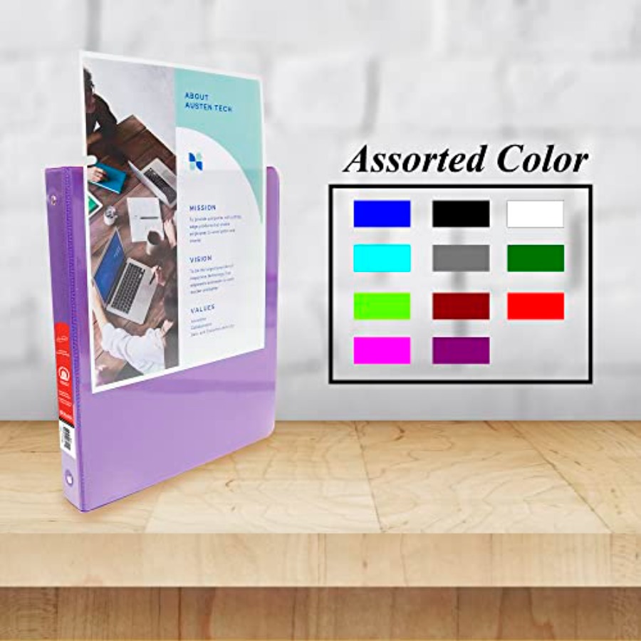 1/2 in 3-Ring View Binder, 2 P - Home Office With View recension och pris
