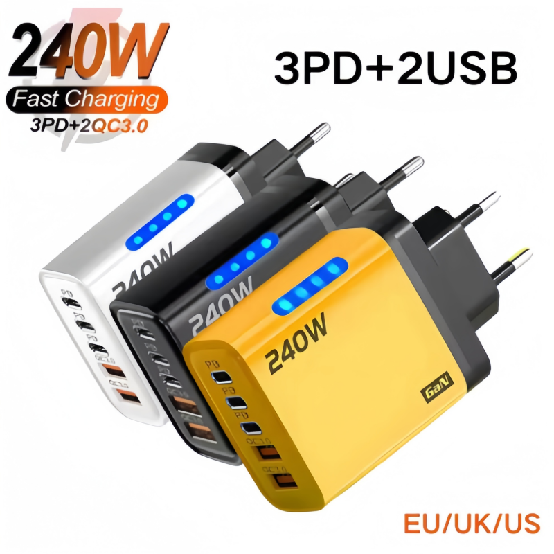 EU/US/UK Plug Travel Charger G - Home Office In Uk recension och pris