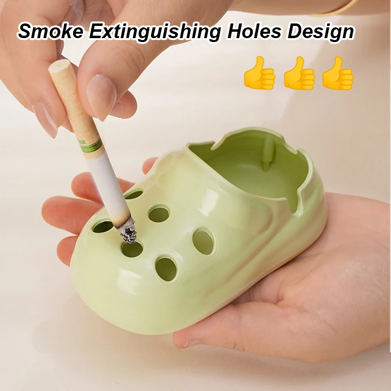 Creative Cute Hole Shoe Ashtra - Home Office With View recension och pris
